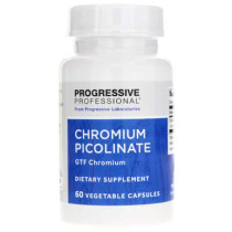 Progressive Labs Chromium Picolinate - 60 Veg Capsules