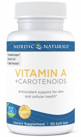 Nordic Naturals Vitamin A+Carotenoids 30 Softgels