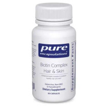 Pure Encapsulations Biotin Complex Hair & Skin