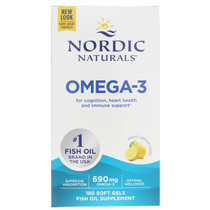 Nordic Naturals Omega-3 Lemon Softgels