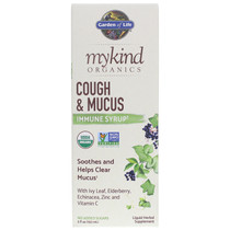Garden of Life mykind Organics Cough & Mucus Immune Syrup, 5 Oz