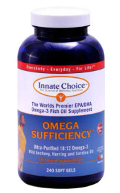 Innate Choice Omega Sufficiency 240 Strawberry/Lime Capsules - 240 capsules