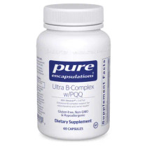 Pure Encapsulations Ultra B-Complex W/PQQ - 60 Capsules