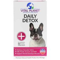 Daily Detox for Dogs Chewable Tablets , 60 Chewable Tab, by Vital Planet