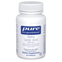 Pure Encapsulations Alpha Lipoic Acid 400 Mg - 60 capsules