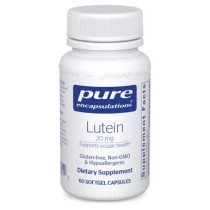 Pure Encapsulations Lutein 20 Mg - 60 softgels