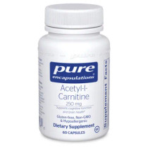 Pure Encapsulations Acetyl-l-Carnitine 250 Mg - 60 Capsules