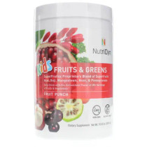 NutriDyn Kids Fruits & Greens Daily Drink Fruit Punch Flavor - 10.45 Oz