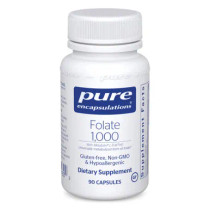 Pure Encapsulations Folate 1000 - 90 Capsules