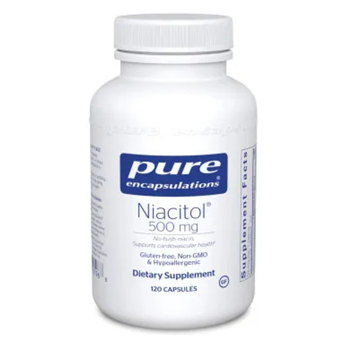 Pure Encapsulations Niacitol 500 Mg - 120 Capsules