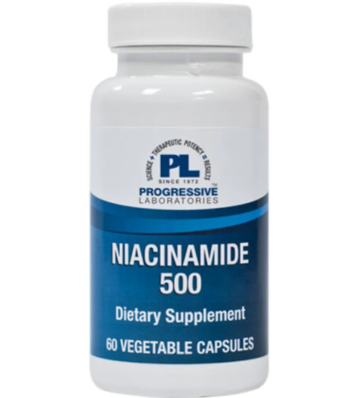 Progressive Labs Niacinamide 500 - 60 vcaps