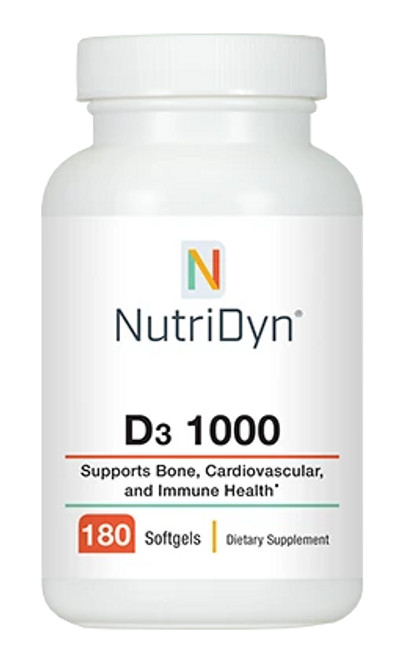 NutriDyn D3 1000 - 180 Softgels