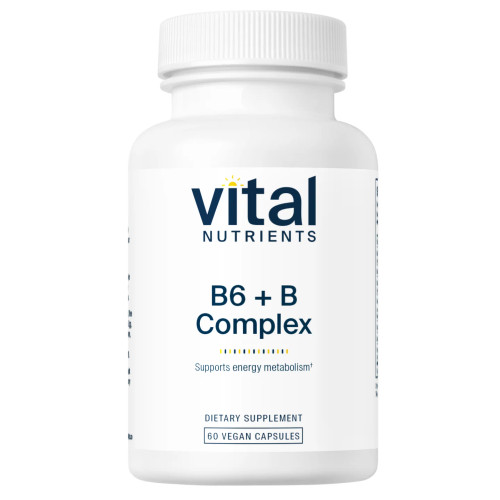 Vital Nutrients B6 + B-Complex 60 capsules