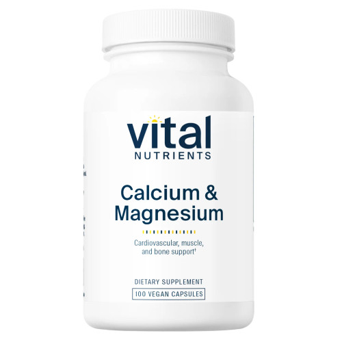 Vital Nutrients Calcium & Magnesium 225 Mg/75 Mg - 100 capsules