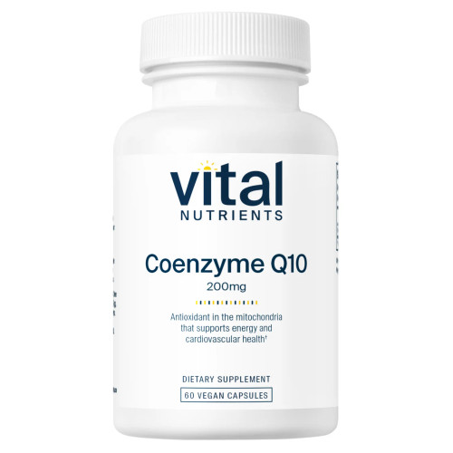 Vital Nutrients CoQ10 200mg - 60 capsules