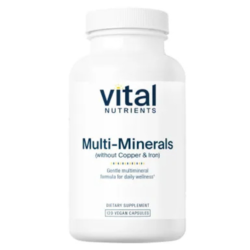 Vital Nutrients Multi-Minerals Citrate/Malate - 120 capsules