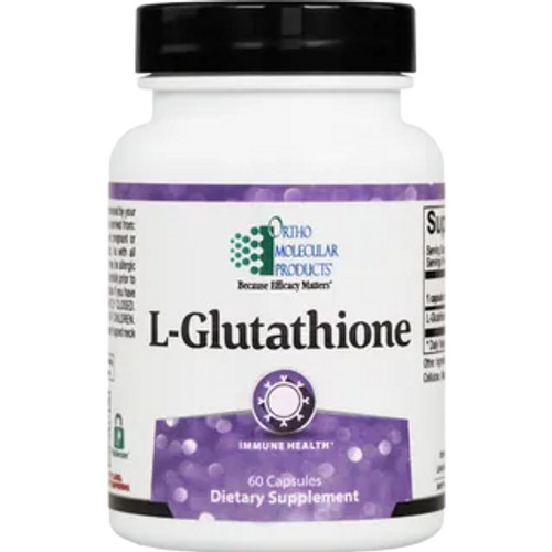 Ortho Molecular L-Glutathione - 60 Capsules