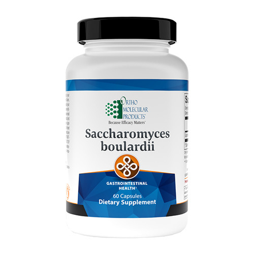 Ortho Molecular Saccharomyces boulardii - 60 Capsules