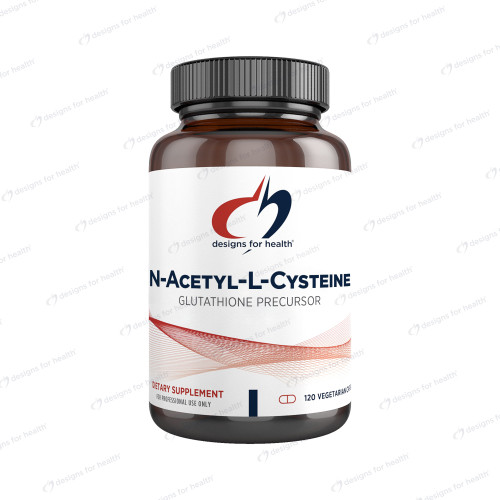 Designs For Health N-Acetyl-Cysteine (NAC) - 120 Veg Capsules
