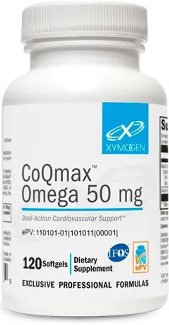 CoQmax Omega 50 mg - 120 Softgels