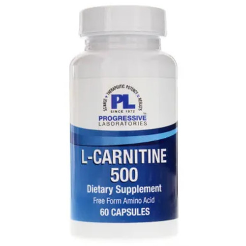 Progressive Labs L-Carnitine 500 - 60 Capsules