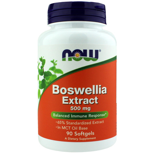 NOW Foods Boswellia Extract 500 Mg, 90 Softgels
