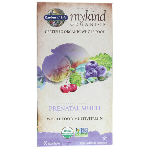 Garden of Life mykind Organics Prenatal Multi Whole Food Multivitamin