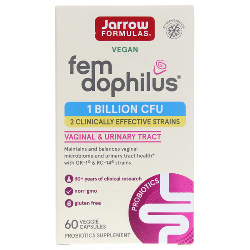 Jarrow Formulas Fem-Dophilus Shelf Stable- 60 Capsules