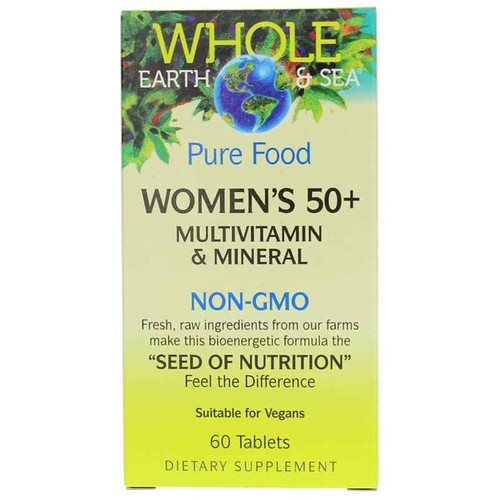 Natural Factors Whole Earth & Sea Women's 50+ Multi