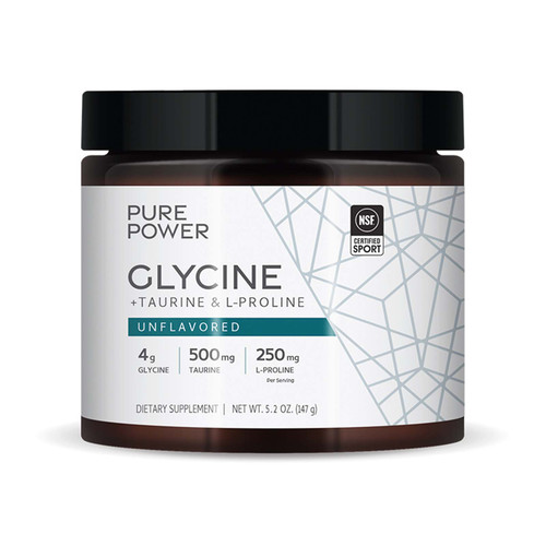 Pure Power Glycine + Taurine & L-Proline
