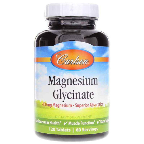 Magnesium Glycinate 400 Mg, Carlson Labs