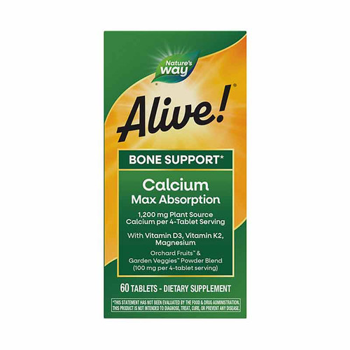 Alive Calcium Bone Formula, Nature's Way