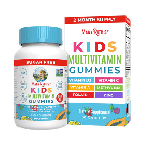 Kid's Multivitamin, Sugar-Free, MaryRuth's Organics