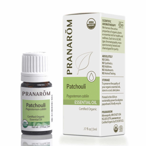 Patchouli Essential Oil, .17 Oz, by Pranarom