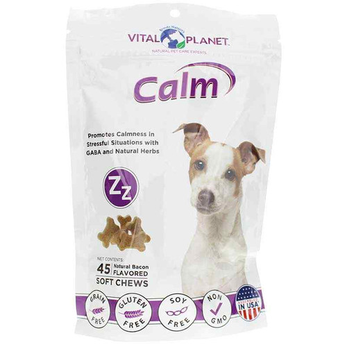 Calm for Dogs Soft Chews, 45 Soft Chews, by Vital Planet