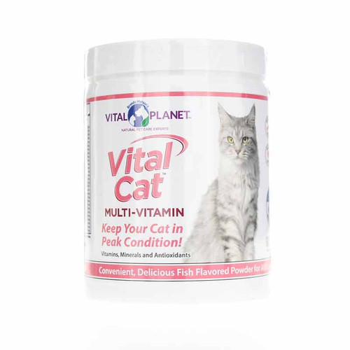 Vital Cat Daily Multivitamin Powder, 30 Servings, by Vital Planet