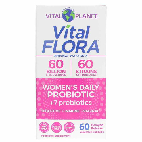Vital Flora Women's Daily Probiotic + Prebiotics, by Vital Planet
