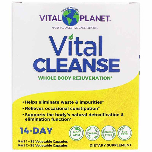 Vital CLEANSE 14-Day Whole Body Rejuvenation, 2 Products, by Vital Planet