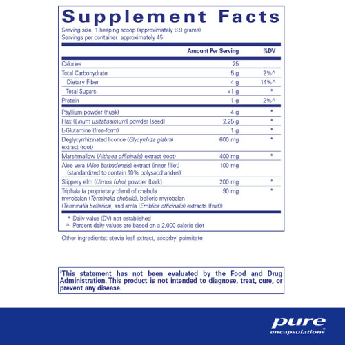 Pure Encapsulations G I Fortify 400 Gm Powder