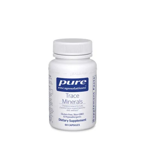 Pure Encapsulations Trace Minerals - 60 Capsules