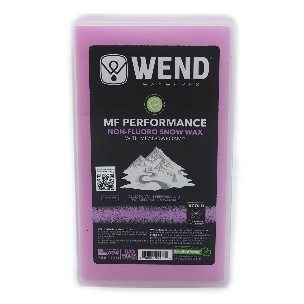 WEND NF Performance Wax | Race Werks wac'kn base2