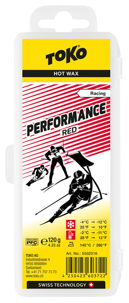 TOKO PERFORMANCE RED 4個セット TOKO,トコ,WAX,performance, パフォーマンス,レッド