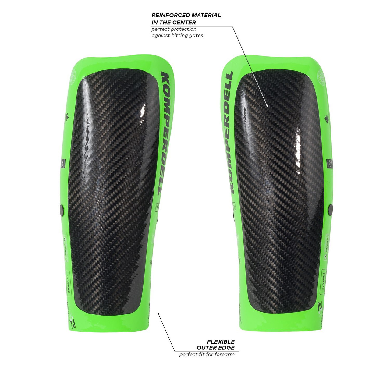 Komperdell World Cup Carbon Forearm Guards | Race Werks