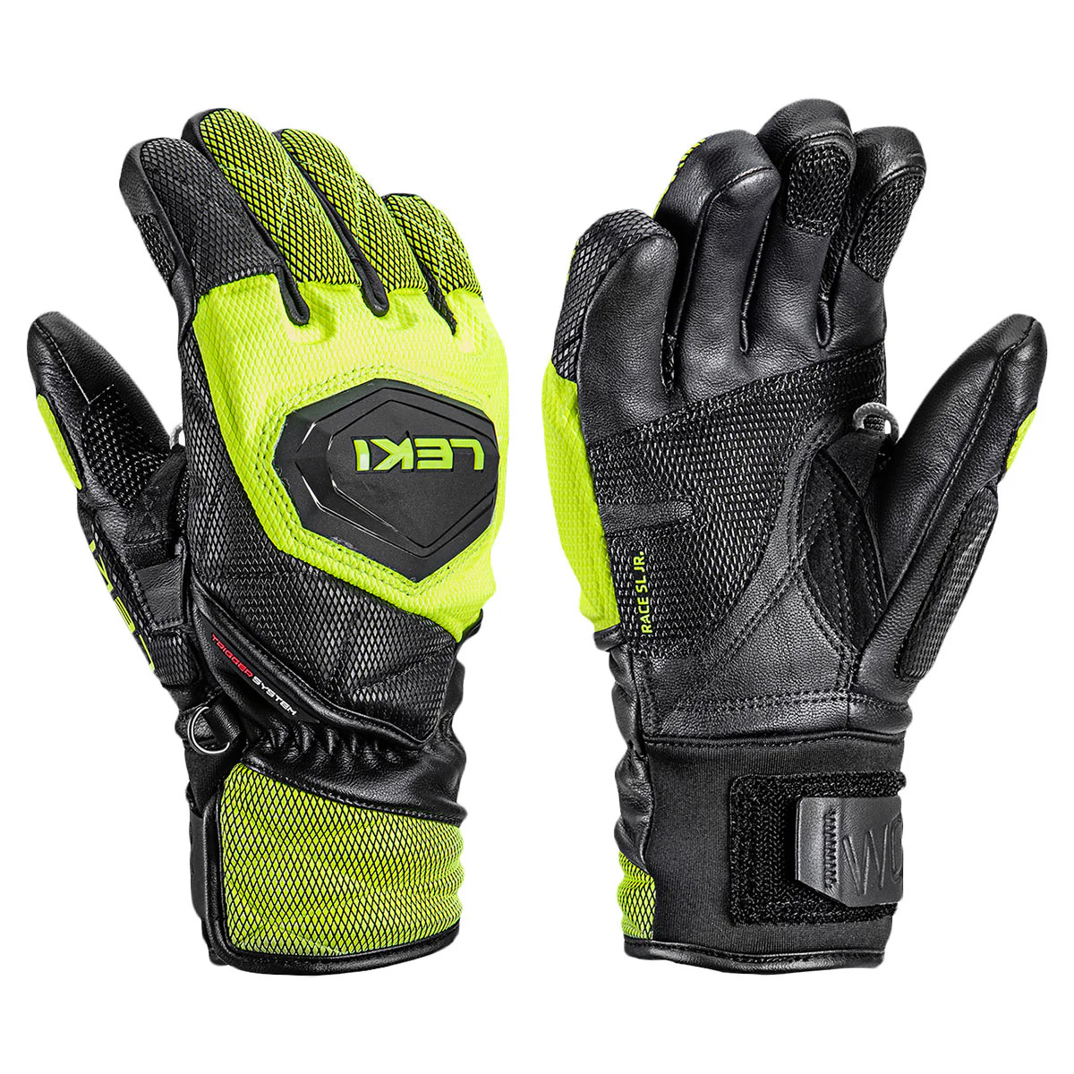 Leki Junior WCR Venom 3D Ski Gloves | Race Werks
