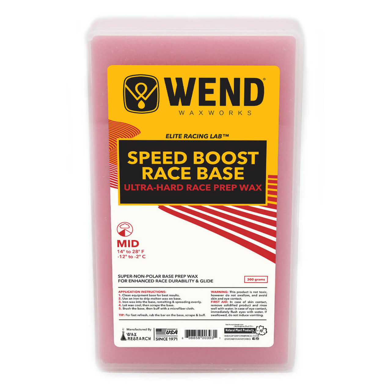 WEND Speed Boost Race Base Wax  WEND Speed Boost Race Base Wax