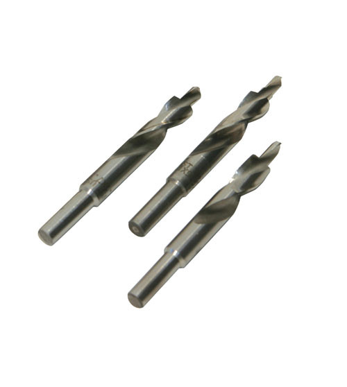 SVST binding drill bit for precise ski binding installation