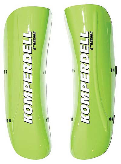 Adult Komperdell Profi World Cup 22–23 shin guards for gate impact protection