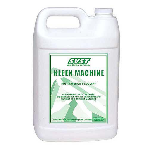 Kleen Machine grinding emulsion for professional ski tuning machines