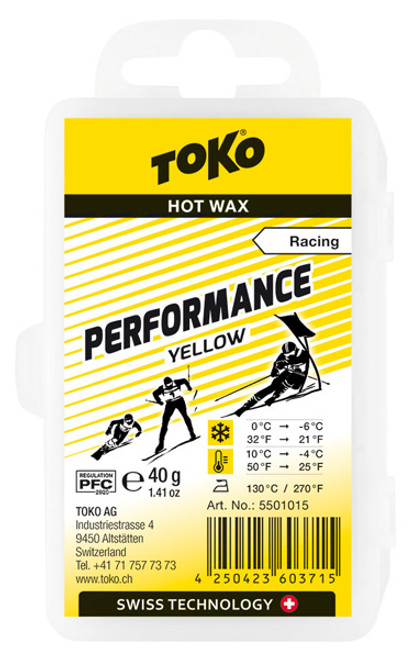 スキー TOKO HIGH PERFORMANCE LIQUID WAX 125ml Toko High Performance Liquid Paraffin Red 125ml 5502054