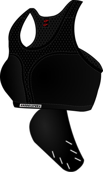 Energiapura ladies impact top for protective ski racing performance